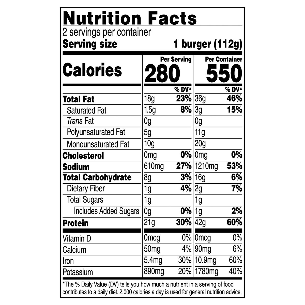 slide 5 of 6, Raised & Rooted Uncooked Plant Based Burger! Made With Plant Protein, 10 oz
