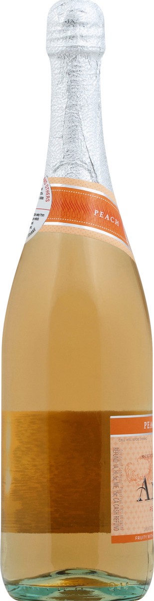 slide 4 of 7, André Peach Moscato Champagne Sparkling Wine 750ml, 25.4 fl oz