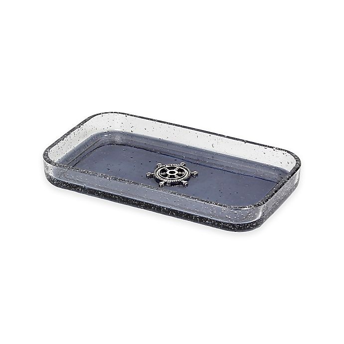slide 1 of 1, Lamont Home Anchors Ombre Bubble Glass Tray, 1 ct