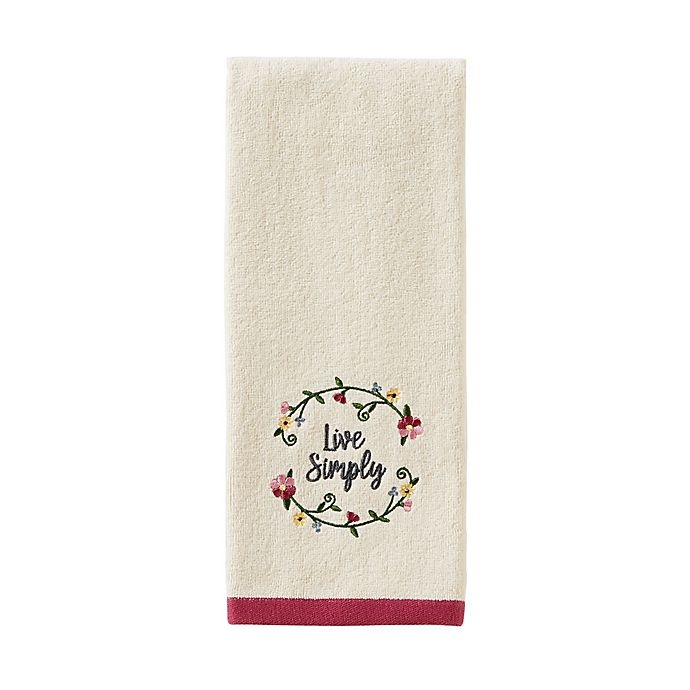 slide 3 of 3, Avanti Live Simply Hand Towel Set, 2 ct