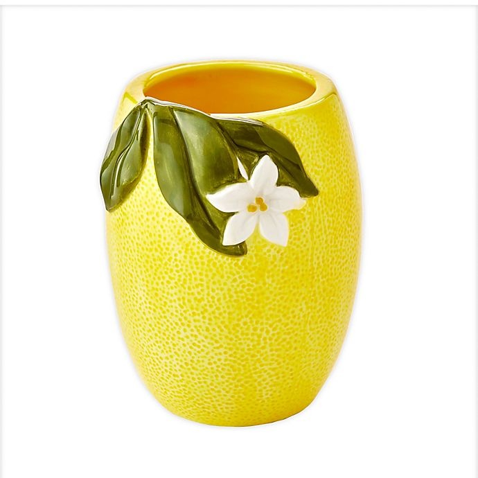 slide 1 of 5, Vern Yip by SKL Home Citrus Grove Tumbler - Yellow, 1 ct
