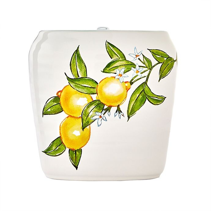 slide 3 of 5, Vern Yip by SKL Home Citrus Grove Toothbrush Holder - White, 1 ct