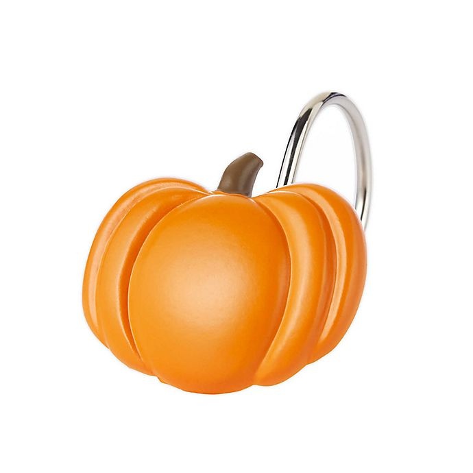 slide 5 of 7, Saturday Knight Ltd. Nature's Harvest Fall Themed Shower Curtain, 70 in x 72 in