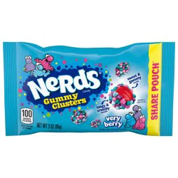 Nerds Very Berry Gummy Clusters 3 Ounce Package