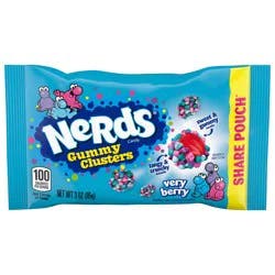 Nerds Very Berry Gummy Clusters 3 Ounce Package