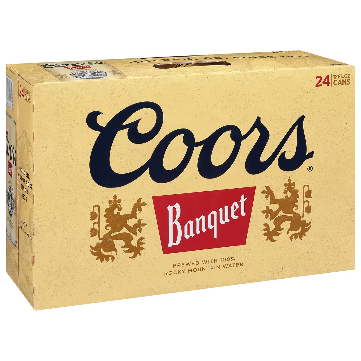 slide 9 of 9, Coors Banquet Beer 24 - 12 fl oz Cans, 24 ct; 12 oz