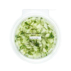Chopped Cilantro & White Onion