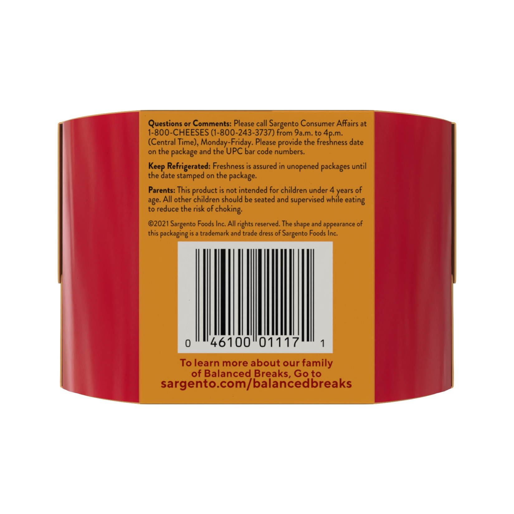 slide 7 of 7, Sargento Balanced Breaks Monterey Jack/Cranberry/Caramel Walnut, 3 ct; 4.5 oz