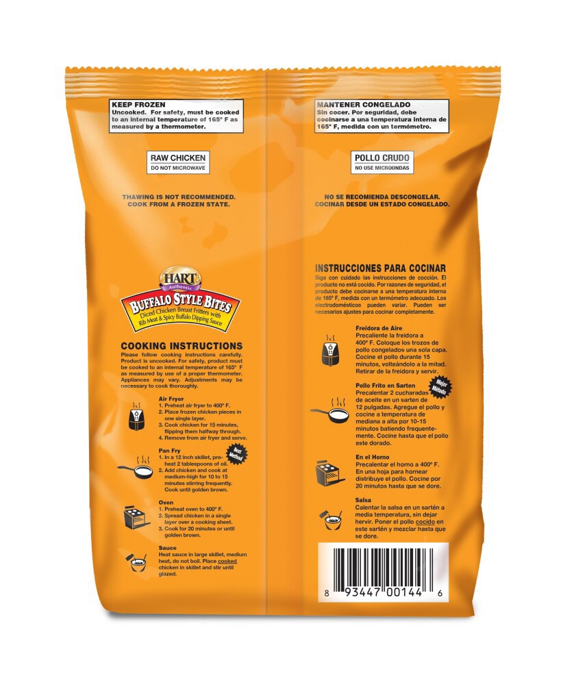 slide 2 of 2, Hart Authentic Buffalo Style Chicken Bites, 32 oz