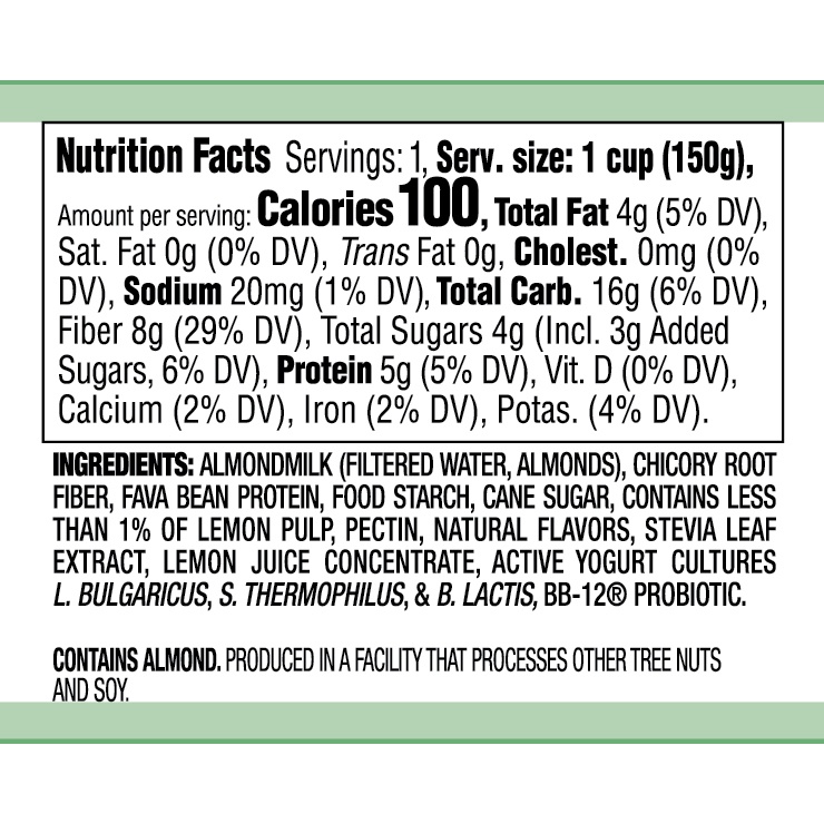 slide 6 of 6, Good Plants Lemon Meringue Almond Milk Probiotic Yogurt Alternative, 5.3 oz