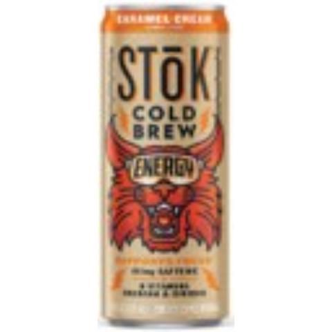 slide 1 of 1, Stōk Energy Coffee Caramel, 11 oz