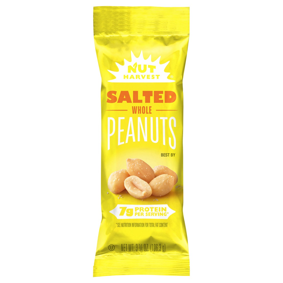 slide 7 of 8, Nut Harvest Whole Peanuts Salted 3 3/4 Oz, 3.75 oz