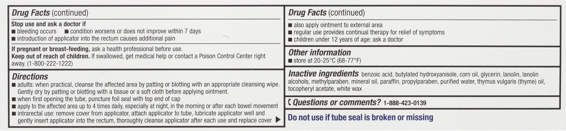 slide 6 of 6, Topcare Hermorrhoidal Ointment, 2 oz