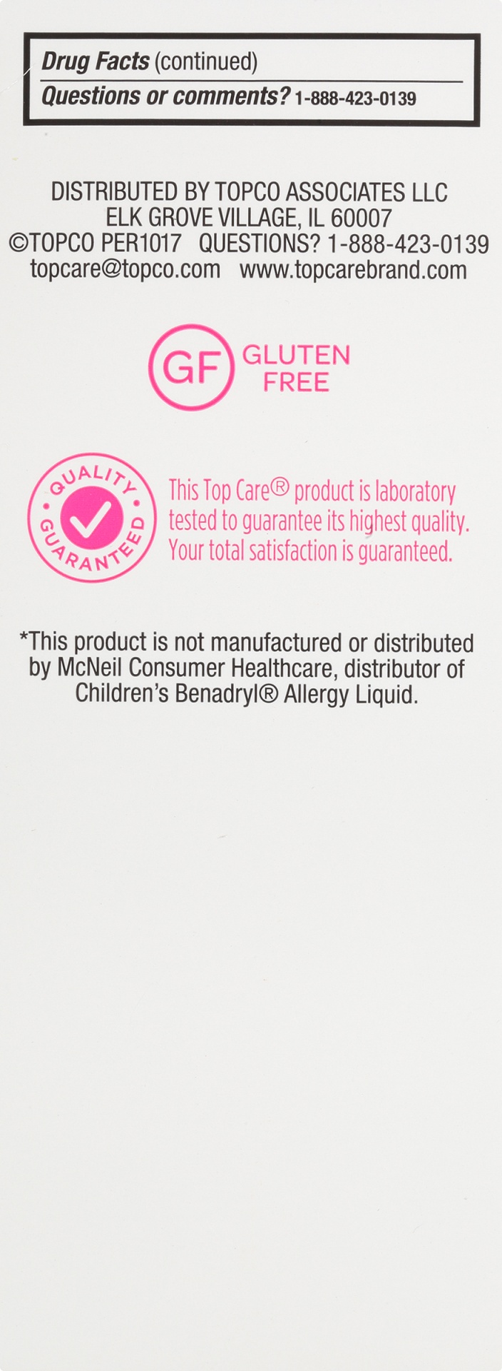 slide 6 of 6, TopCare Health Children's Cherry Flavor Allergy Liquid 8 fl oz, 8 fl oz