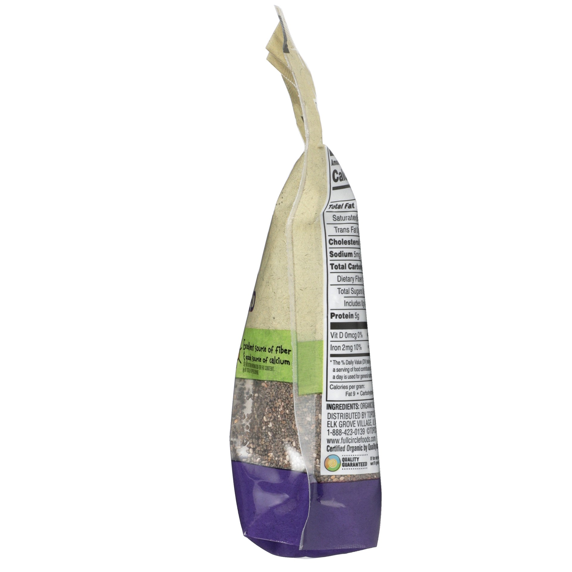 slide 3 of 6, Full Circle Market Chia Seed - 12 oz, 12 oz