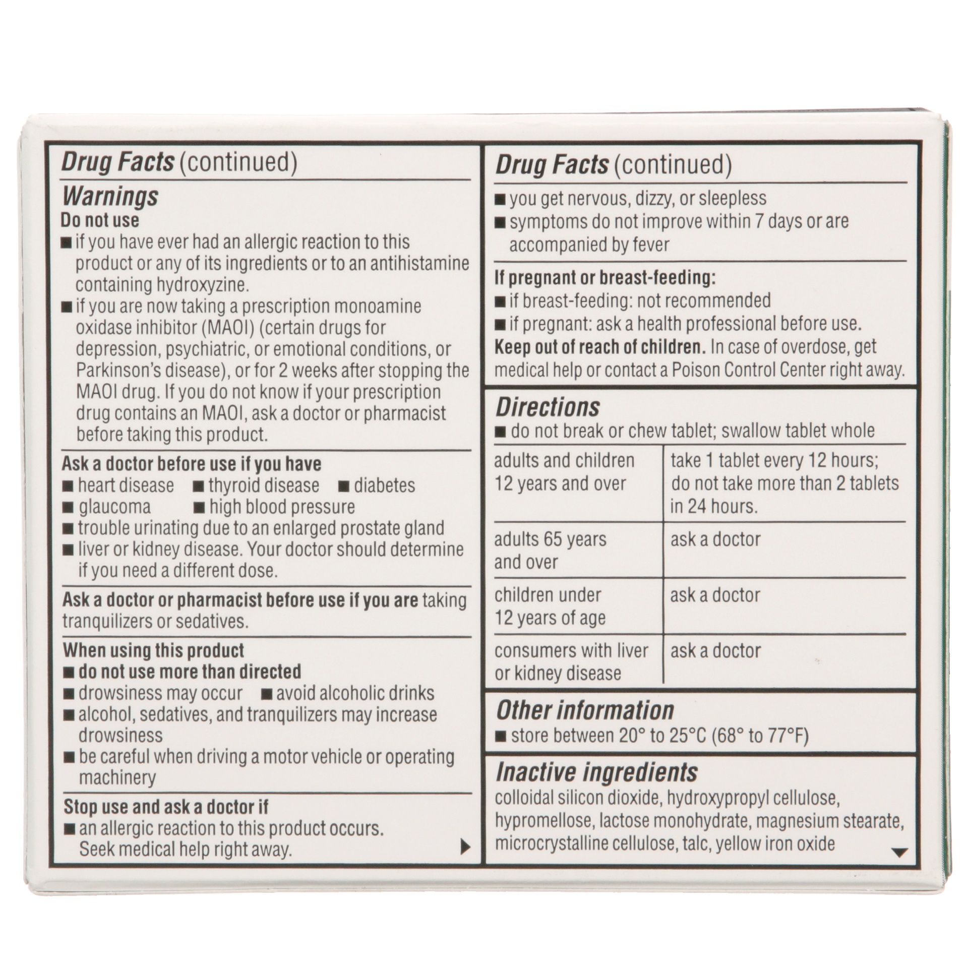 slide 4 of 6, TopCare Health Original Prescription Strength All Day Allergy-D 24 Tablets, 