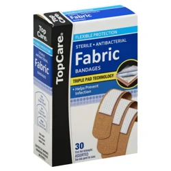 Topcare Fabric Bandages All One Size Flexible Protection