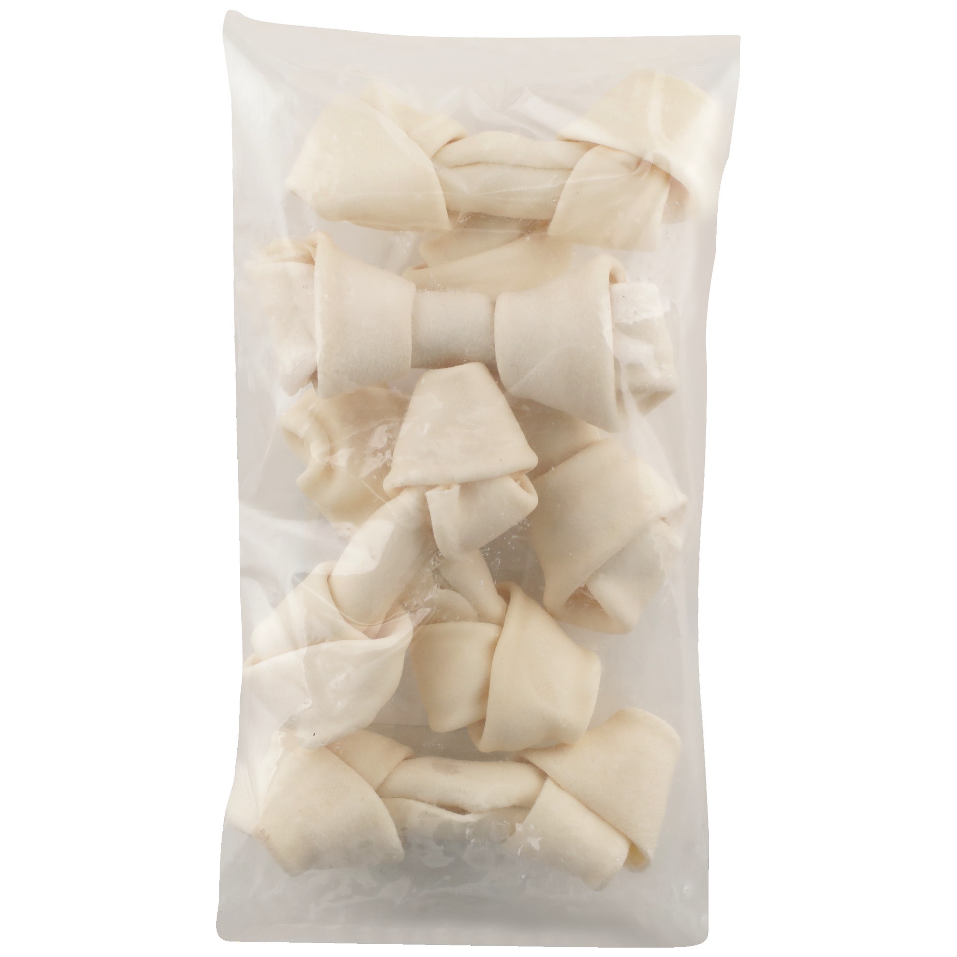 slide 3 of 6, Paws Happy Life Bones, Beefhide, for Dogs, Plain Flavor, 4 Inch, 6 Pack, 6 ct