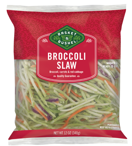 slide 1 of 1, Basket & Bushel Broccoli Slaw, 12 oz