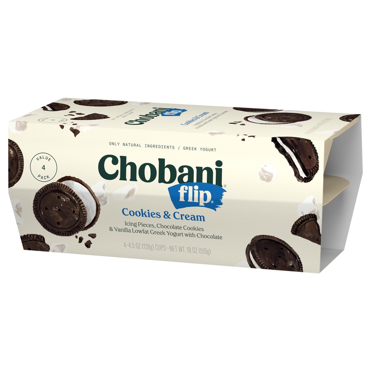 slide 3 of 9, Chobani Yogurt, 4 ct