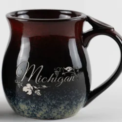 Michigan Vines Red Mug 12 Oz.