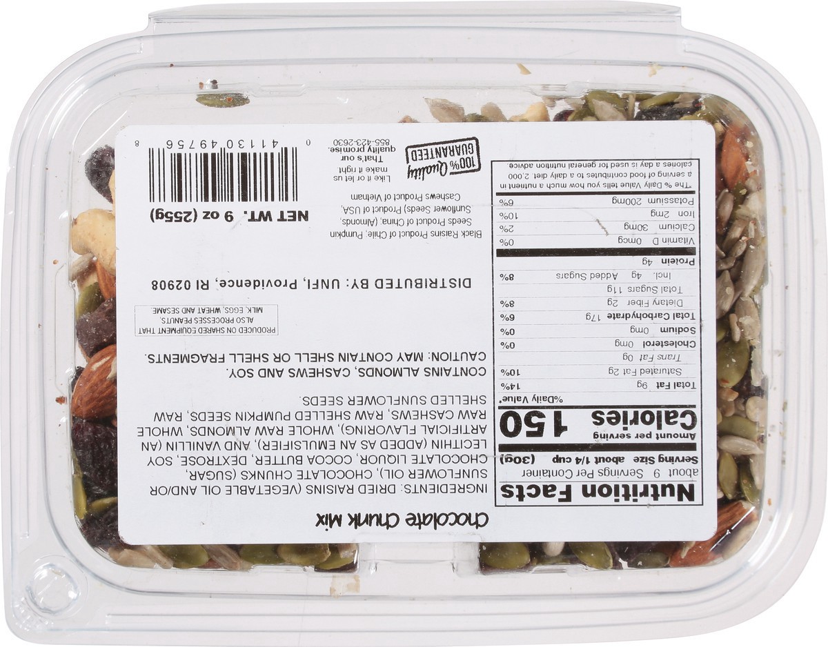 slide 3 of 14, UNFI Chocolate Chunk Mix 9 oz, 9 oz