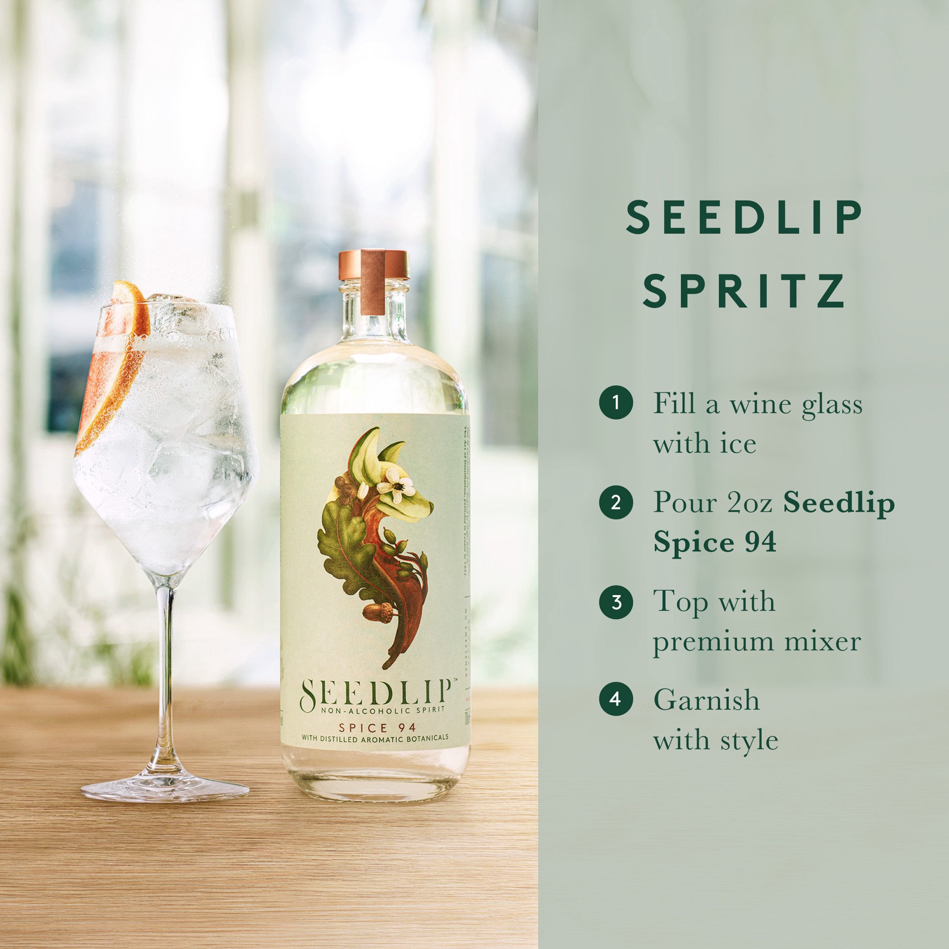 slide 9 of 9, Seedlip Spice Na, 700 ml
