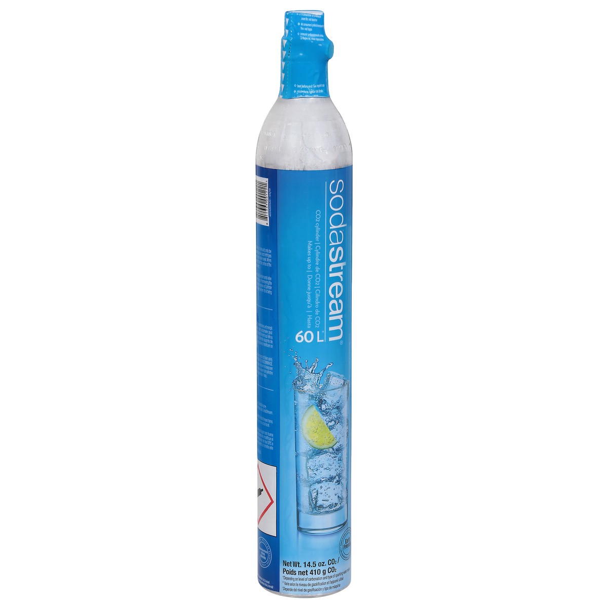 slide 3 of 11, SodaStream CO2 Cylinder 14.5 oz, 60 liter