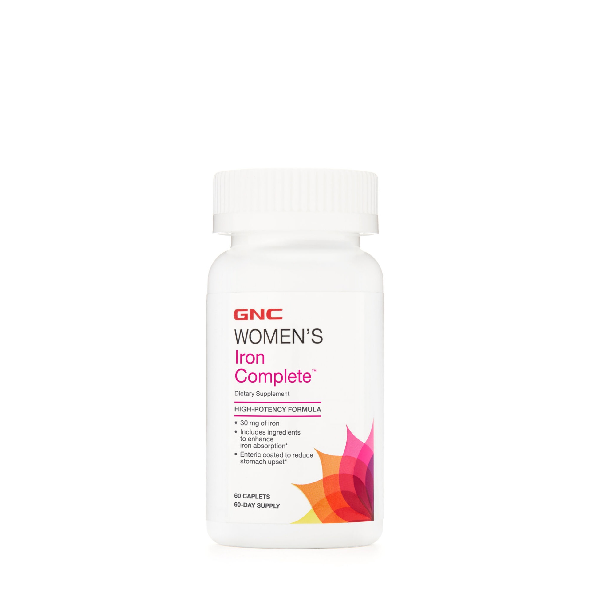 slide 1 of 1, GNC Women's Iron Complete, 60 ct