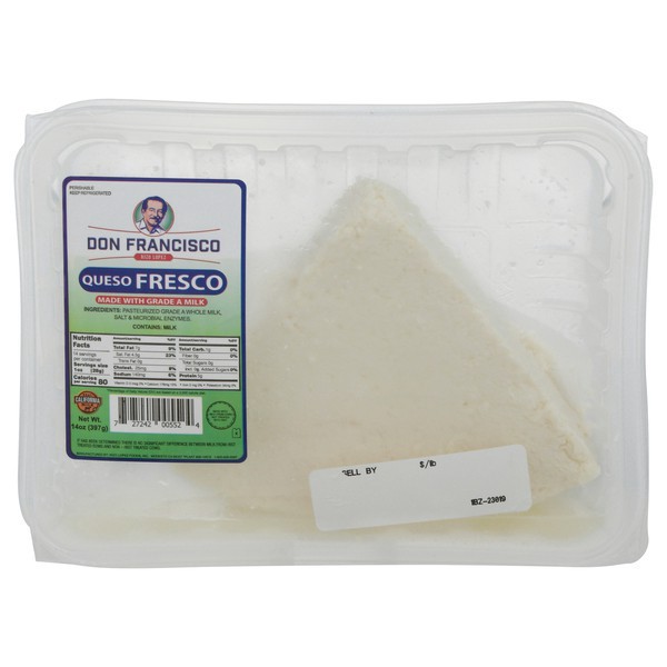 slide 1 of 1, Donfra D/francisco Queso Fresco, 14 oz