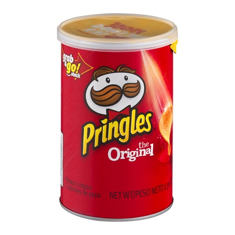 slide 1 of 1, Pringles Original, 2.3 oz