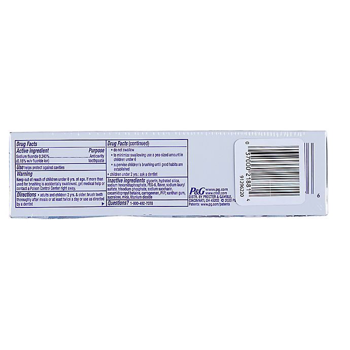 slide 2 of 2, Crest 3D White Brilliance Blast Toothpaste - Energizing Mint, 2 ct 3.9 oz