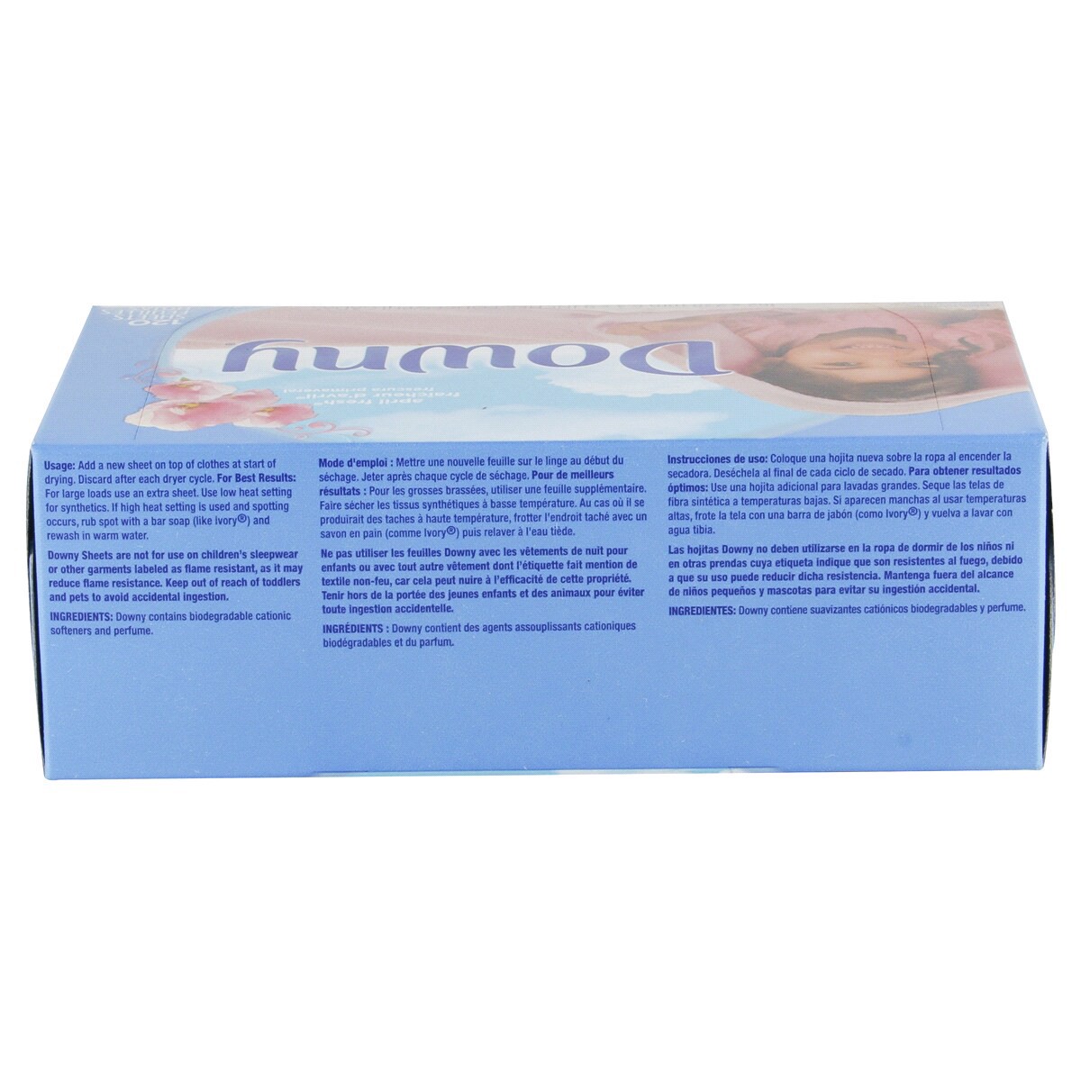 slide 3 of 6, Downy April Fresh Fabric Softener Dryer Sheets, 120 Count, 120 ct