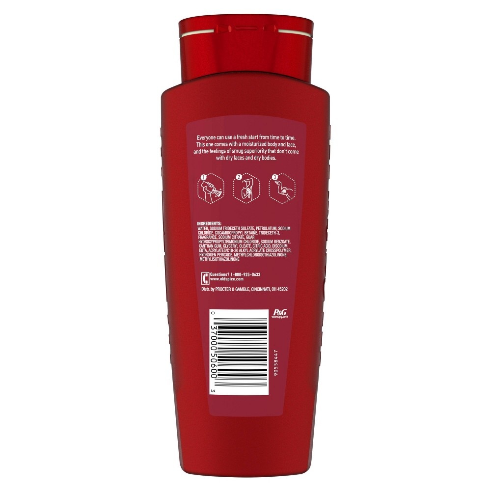 slide 2 of 2, Old Spice Fresh Start Moisturizing Body & Face Wash, 16 fl oz