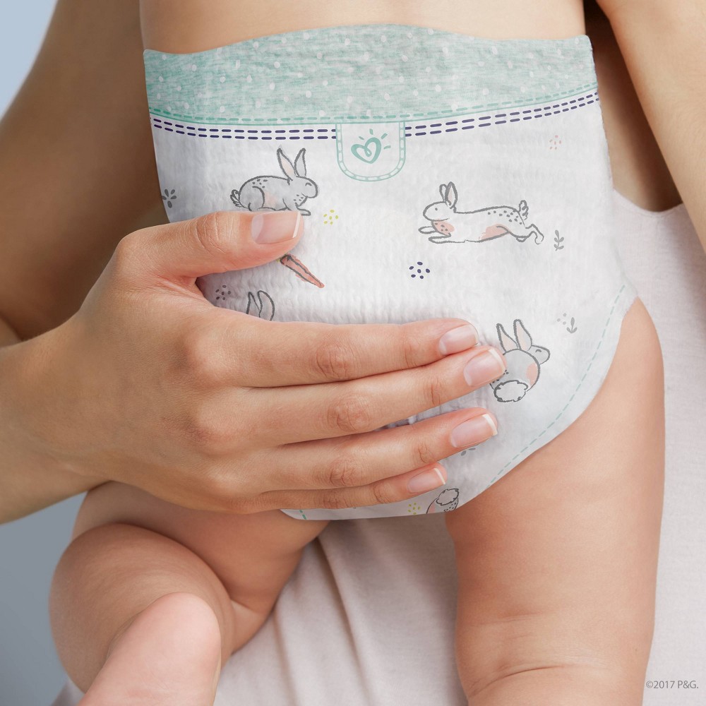 slide 7 of 7, Pampers Pure Baby Diapers, Size 1 (8-14 lbs), 82 count, Up to 100% Leakproof, Premium Hypoallergenic Soft Diapers, 82 ct