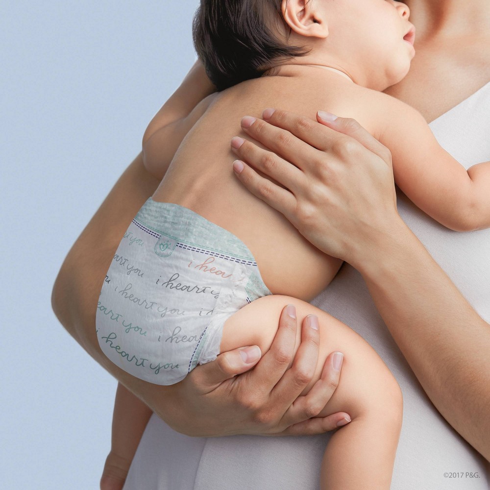 slide 3 of 7, Pampers Pure Baby Diapers, Size 1 (8-14 lbs), 82 count, Up to 100% Leakproof, Premium Hypoallergenic Soft Diapers, 82 ct