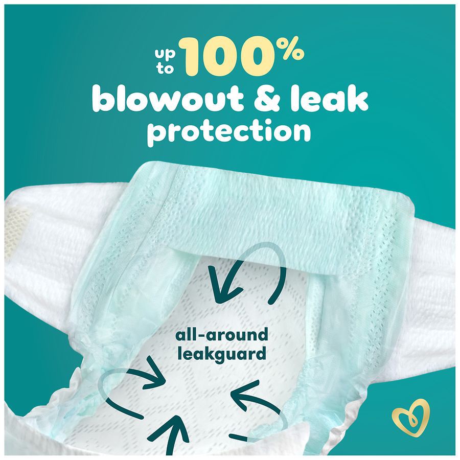 slide 5 of 5, Pampers Swaddlers Active Baby Diapers, Size 4, 22 Count, 22 ct