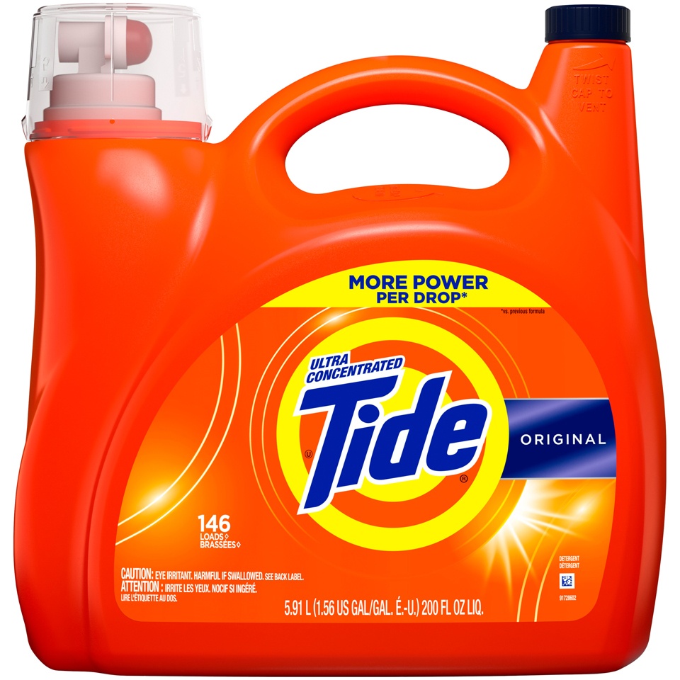 slide 1 of 2, Tide Orginial He Detergent, 