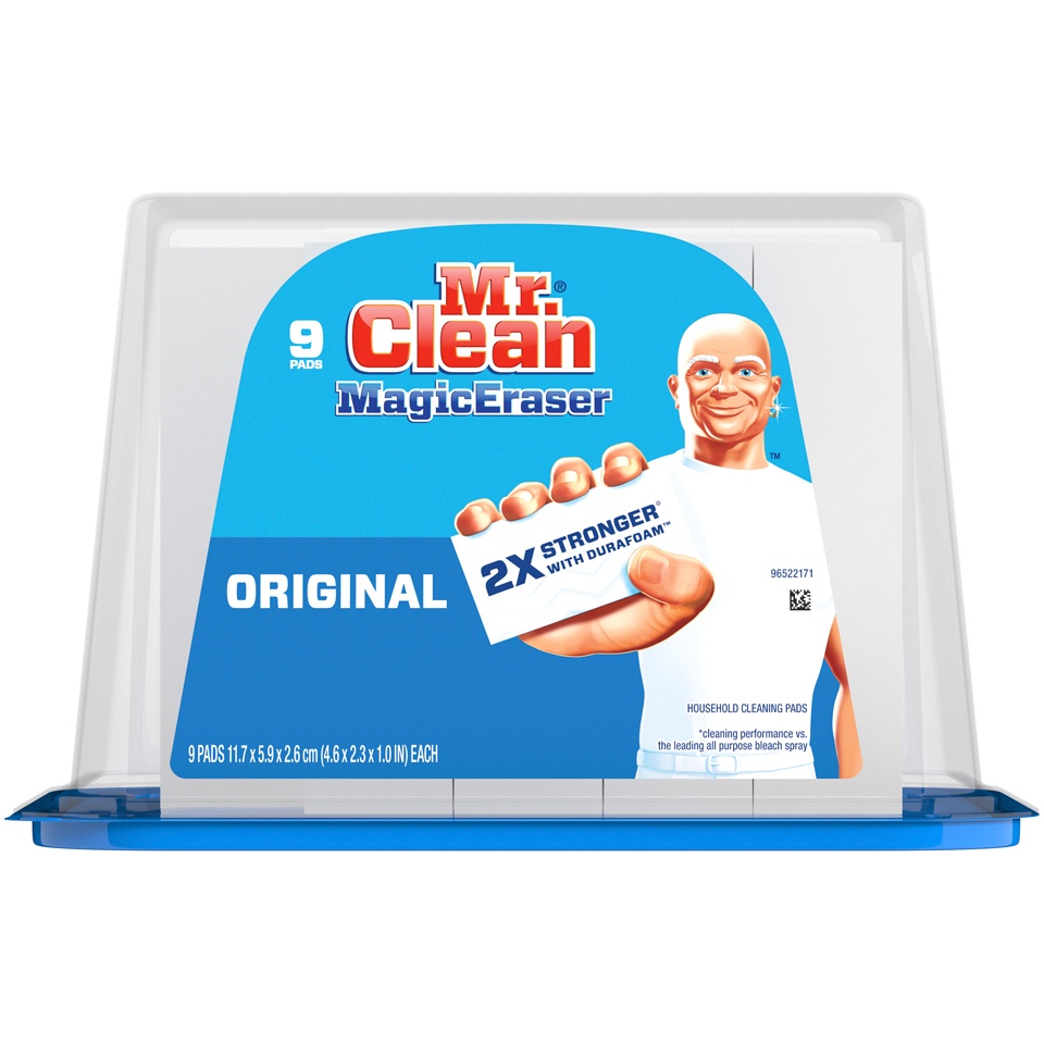 slide 1 of 2, Mr. Clean Original Magic Eraser, 9 ct