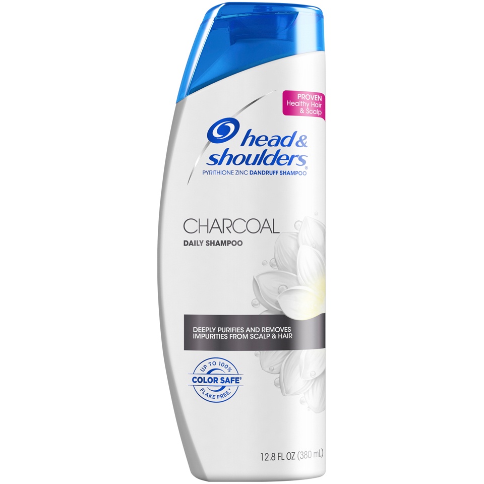 slide 1 of 4, Head & Shoulders Charcoal Daily Dandruff Shampoo, 12.8 fl oz