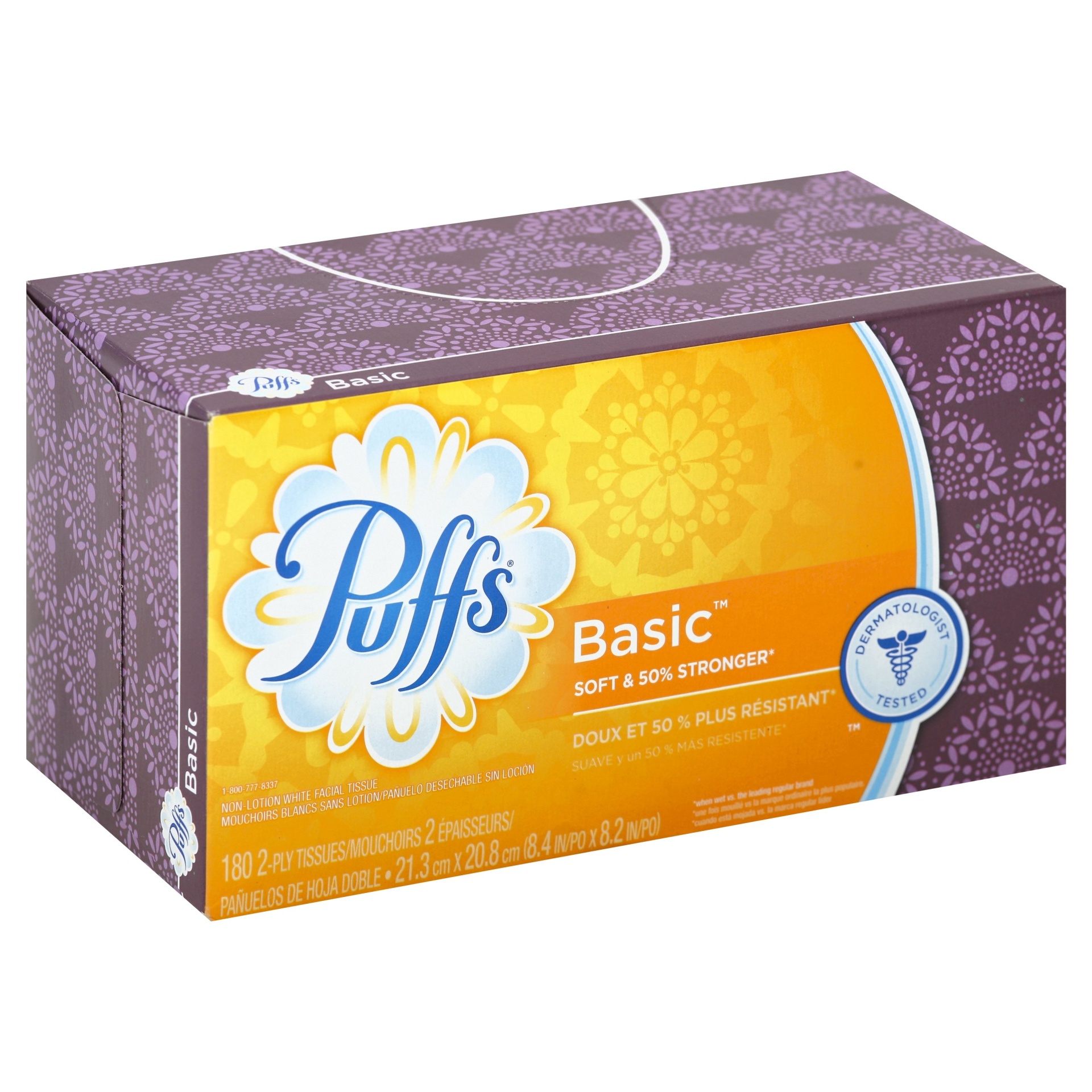 slide 1 of 4, Puffs Facial Tissue, 180 ct