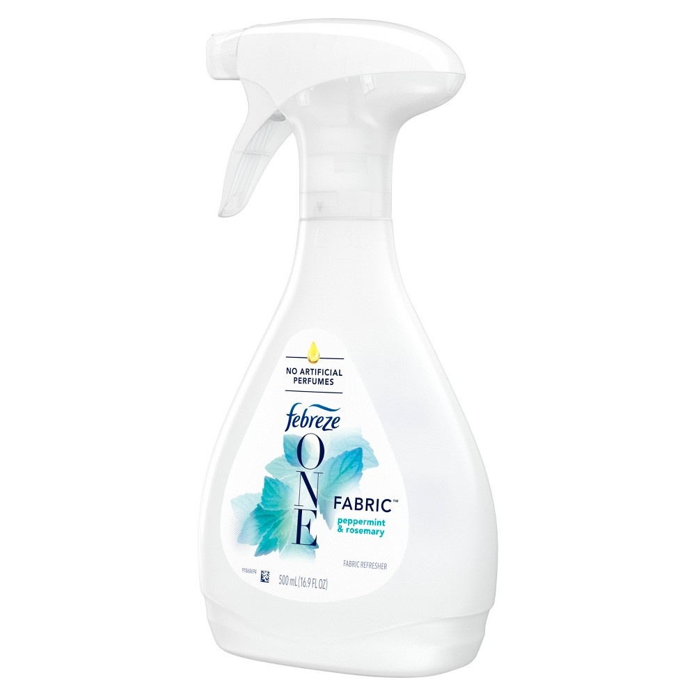 slide 2 of 4, Febreze One Fabric Refresher, Peppermint & Rosemary, 16.9 fl oz