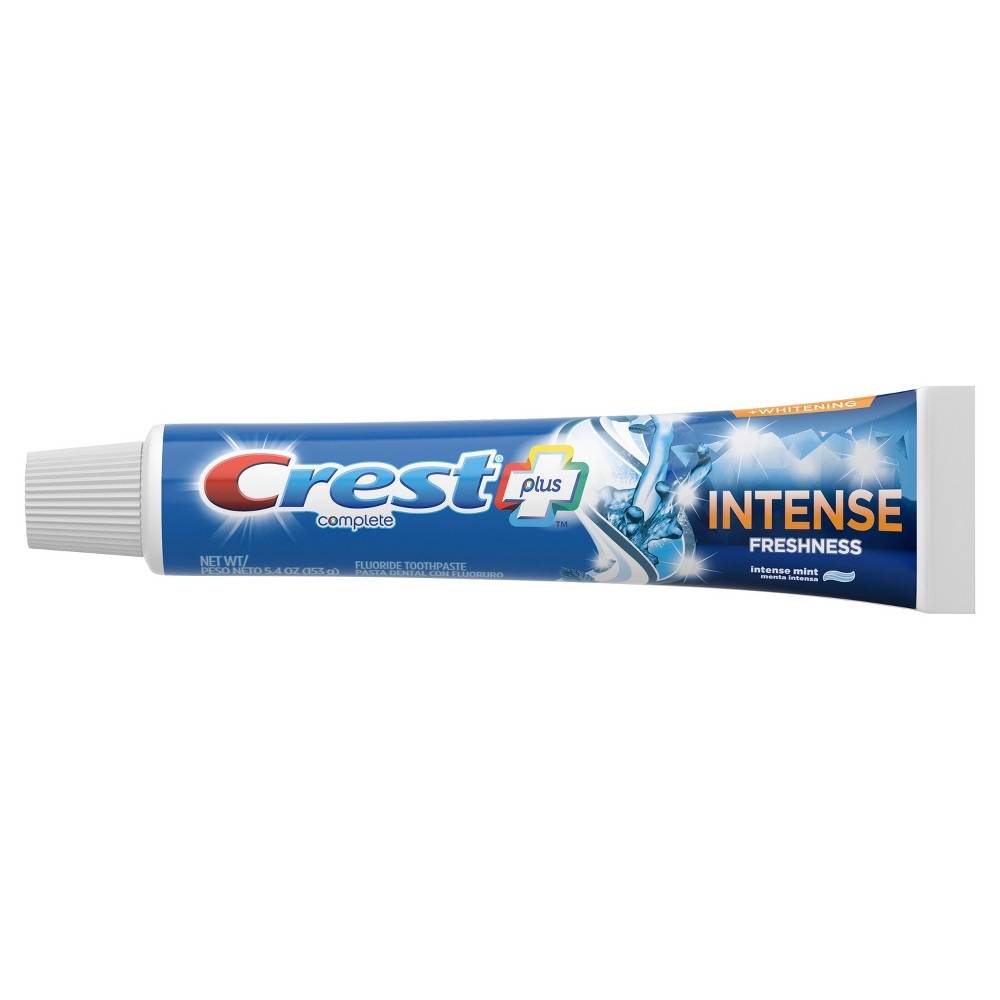 slide 2 of 3, Crest Intense Freshness Complete Whitening Toothpaste, 2 ct; 5.4 oz