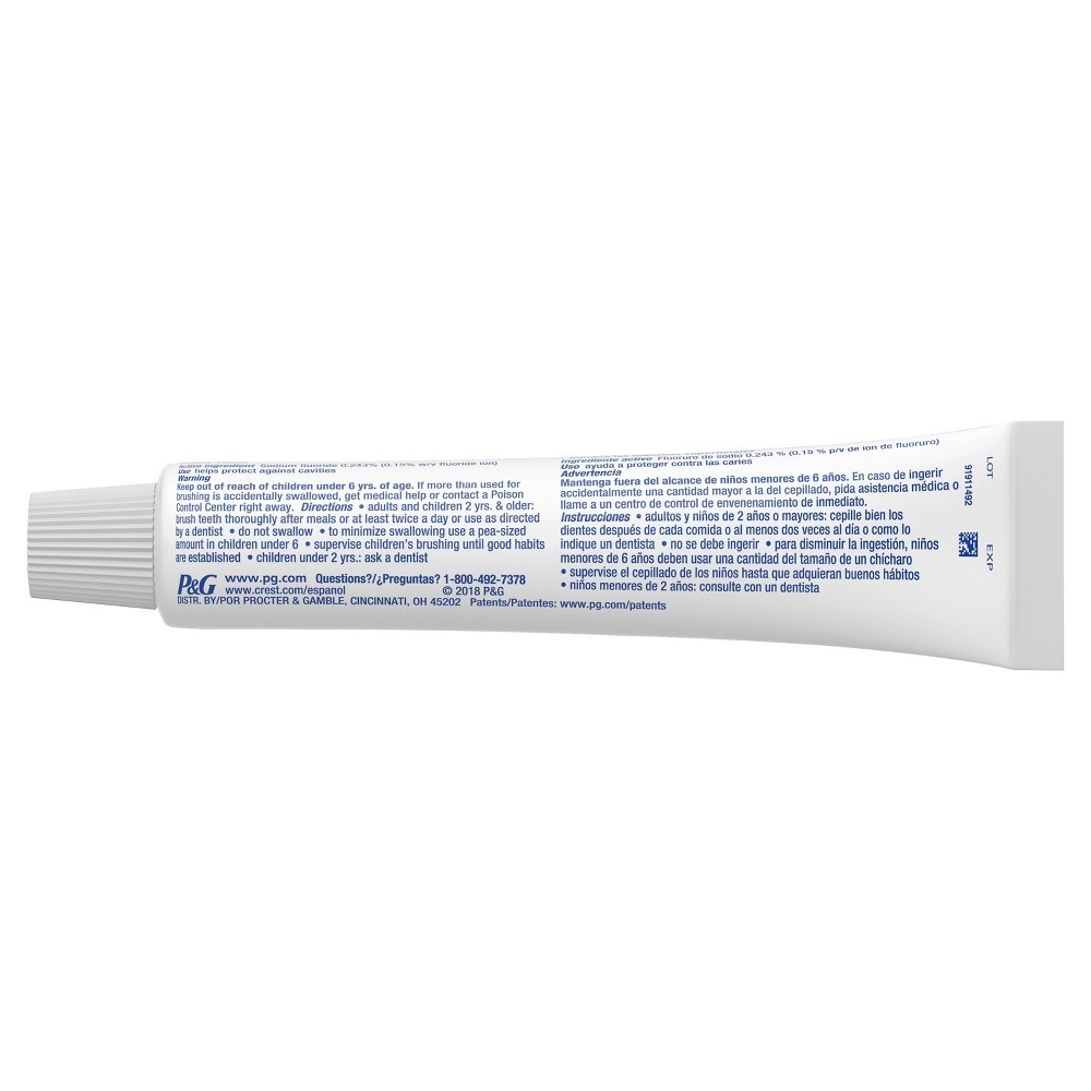 slide 3 of 3, Crest Intense Freshness Complete Whitening Toothpaste, 2 ct; 5.4 oz