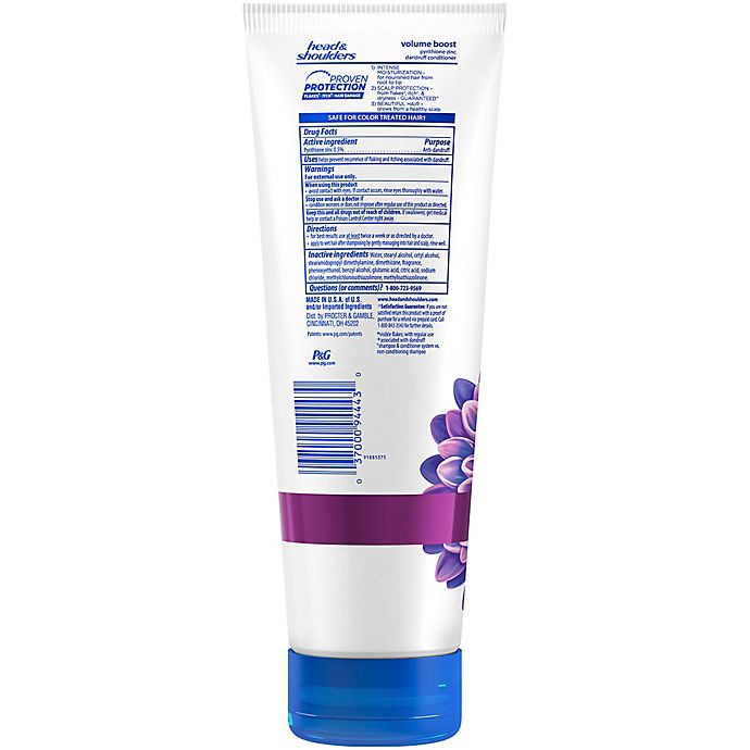 slide 2 of 4, Head & Shoulders Volume Boost Daily Hair & Scalp Dandruff Conditioner, 10.6 fl oz