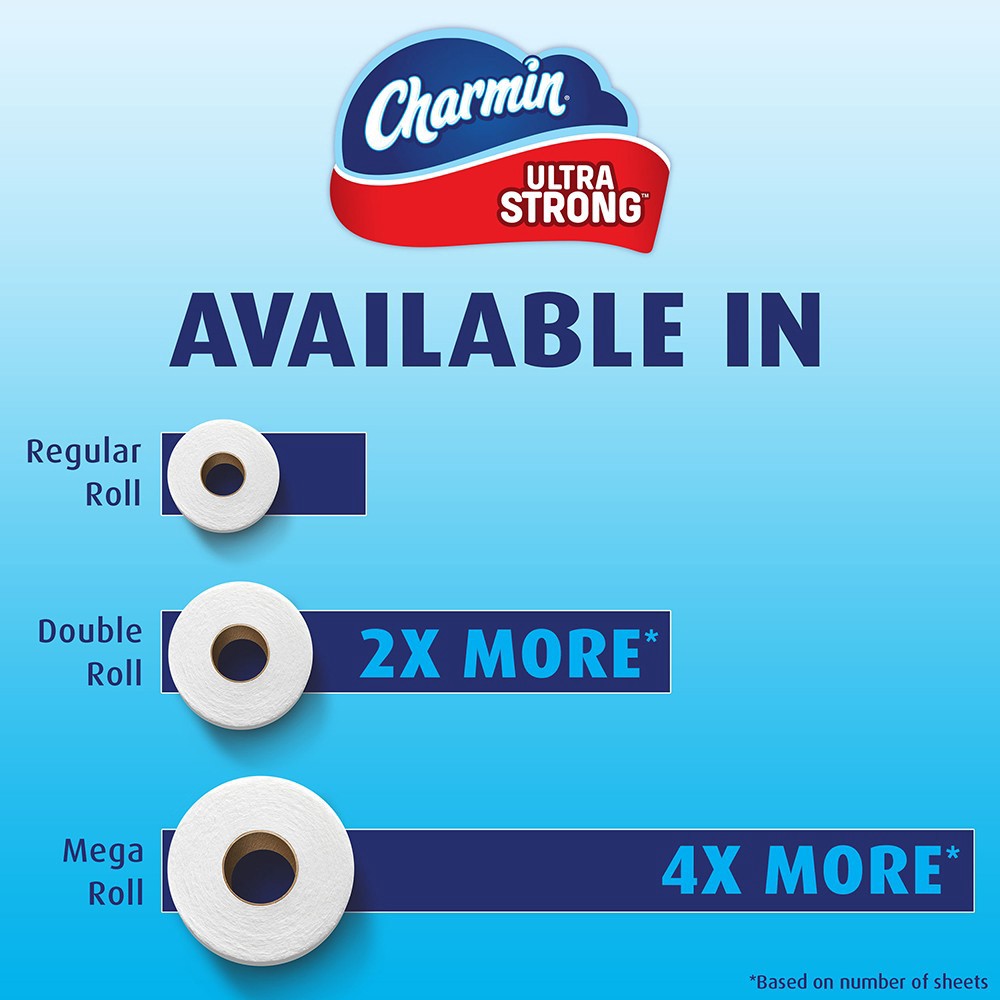 slide 3 of 5, Charmin Bathroom Tissue 4 ea, 4 ct