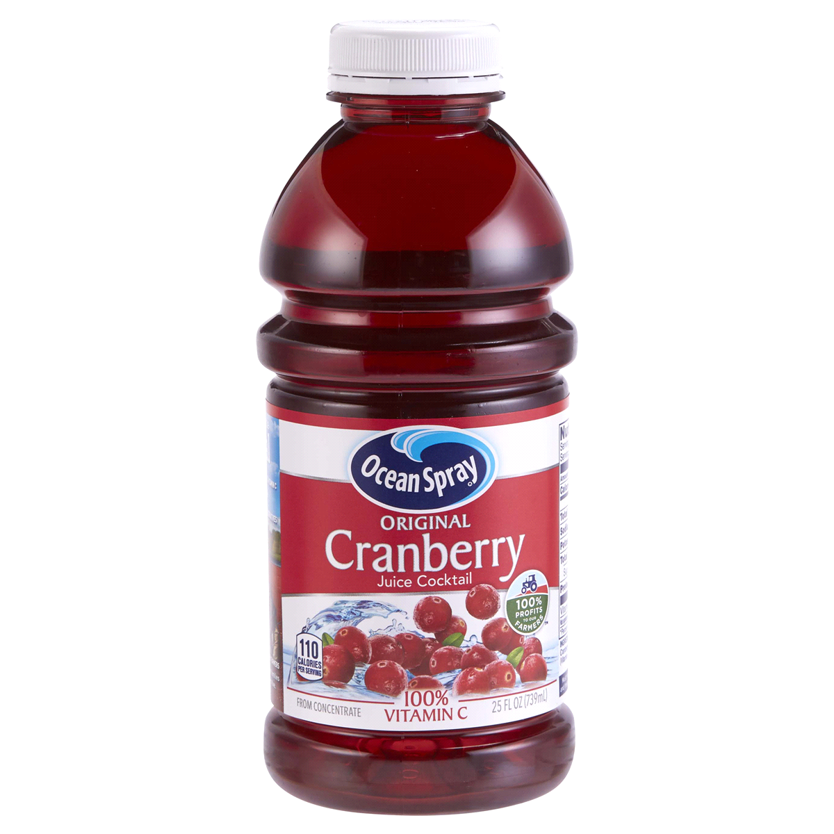 slide 1 of 6, Ocean Spray Cranberry Juice, 25 fl oz