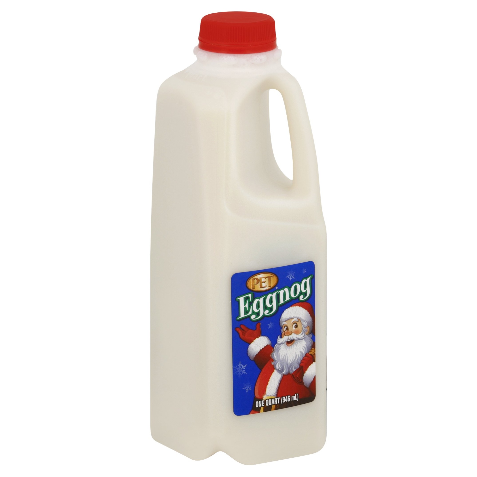 slide 1 of 5, PET Dairy Eggnog, 1 qt