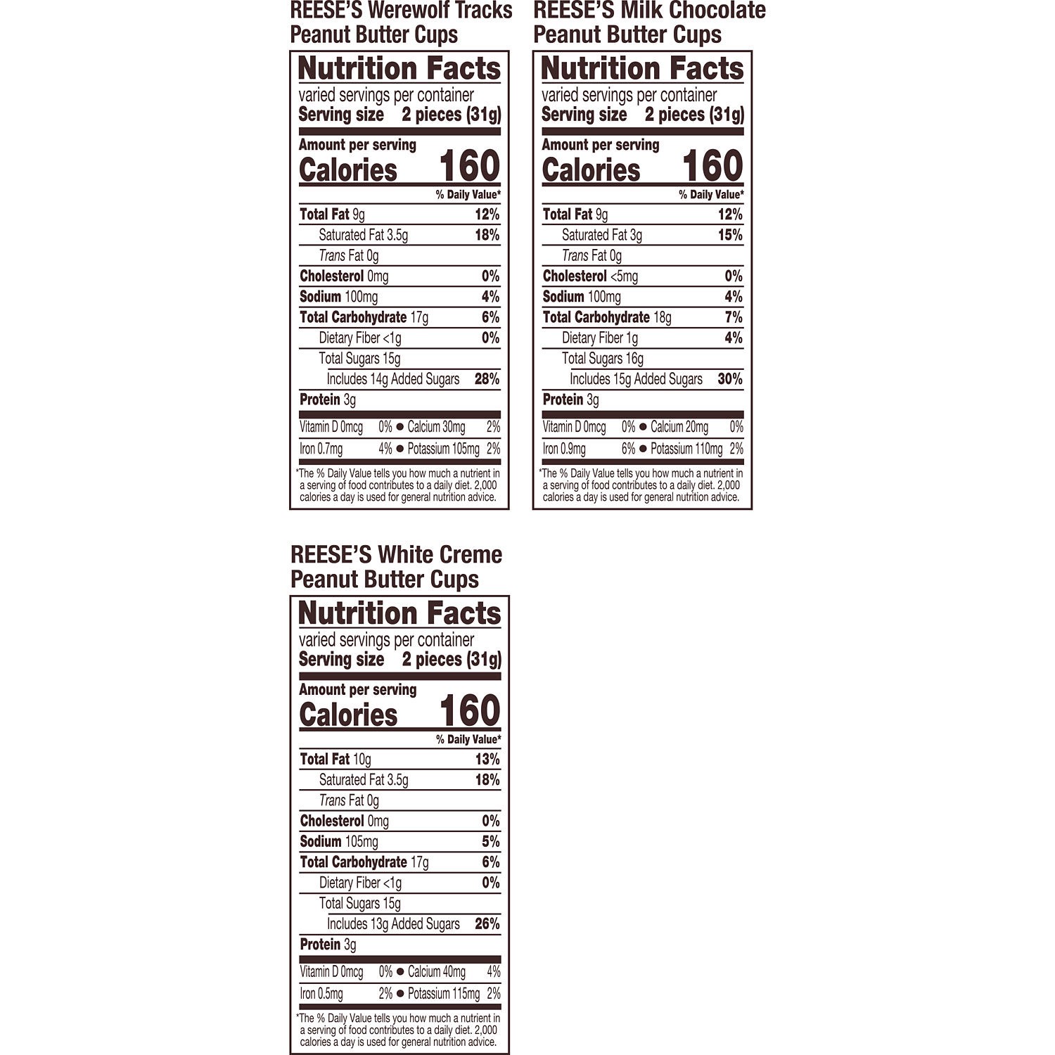slide 4 of 4, Reese's Assorted Flavored Snack Size Peanut Butter Cups, Halloween Candy Bulk Bag, 35.75 oz (65 Pieces), 65 ct