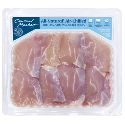 Central Market Air-Chilled Boneless, Skinless Chicken Thighs